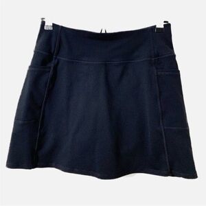 Skechers Los Angeles A-line Athletic Workout Skirt with Built in Shorts Black ⬛️